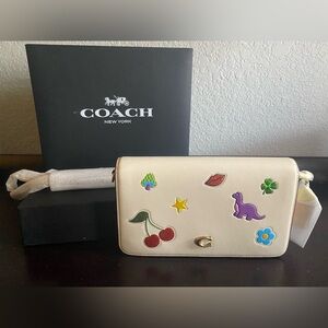 Mila Crossbody Bag With Sticker Print NWOT